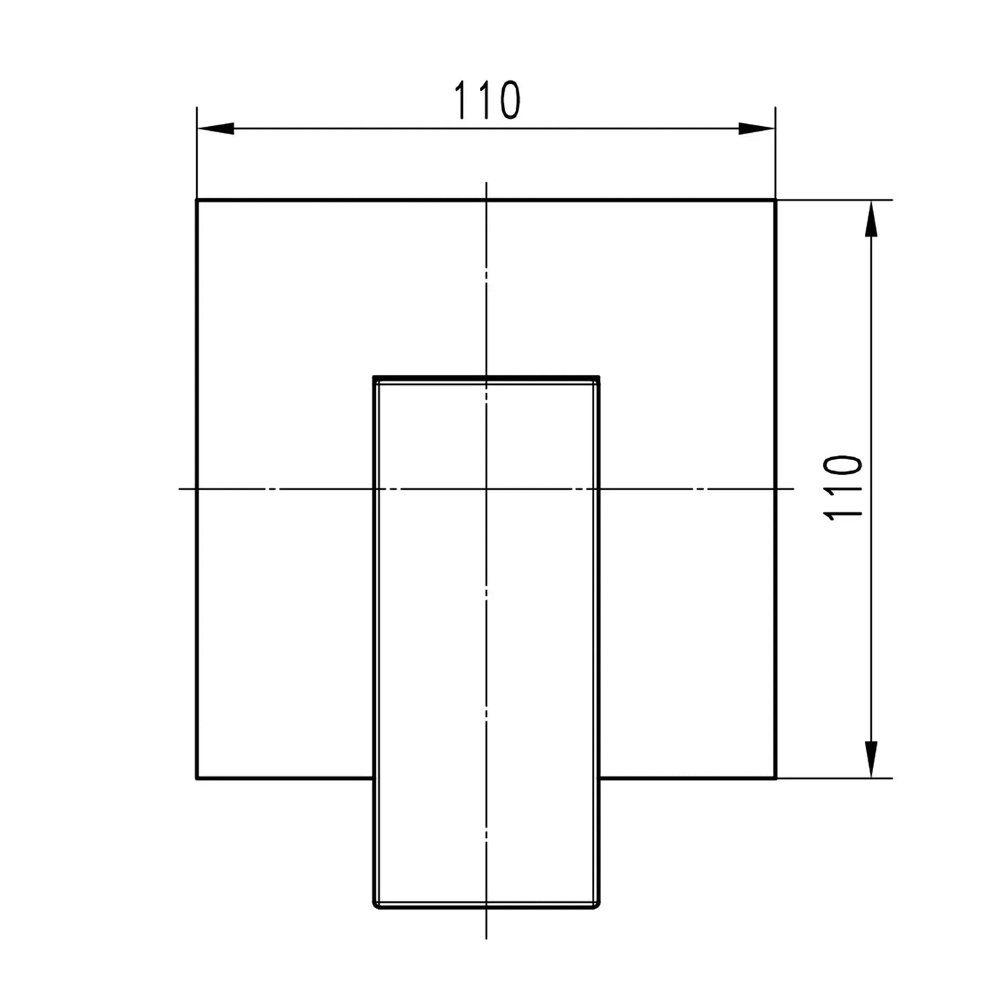 ODISS TO-18105-H66 Wbudowana bateria prysznicowa