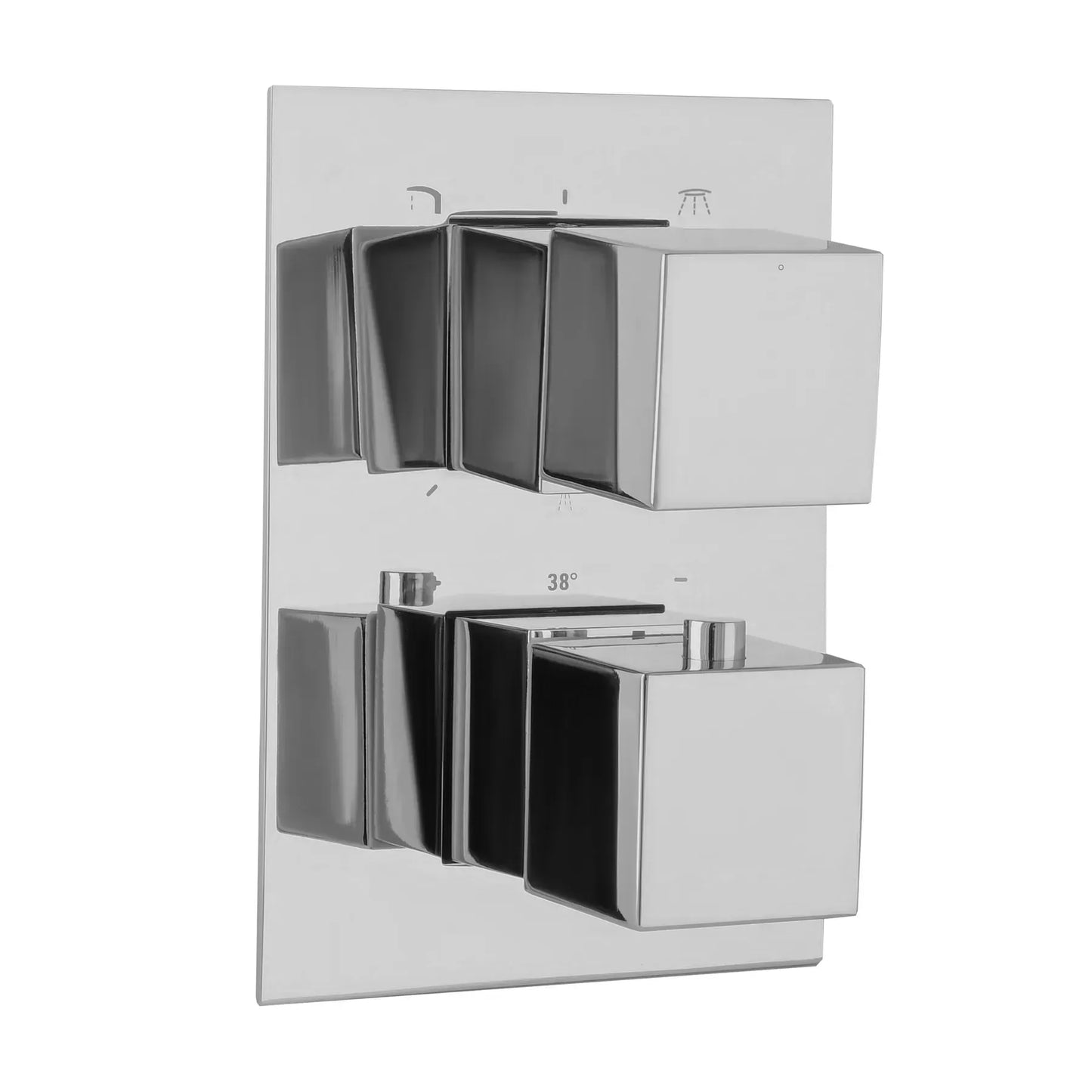 ODISS TO 08117-L03 – Wbudowana bateria prysznicowa, termostat Smart Box, chrom