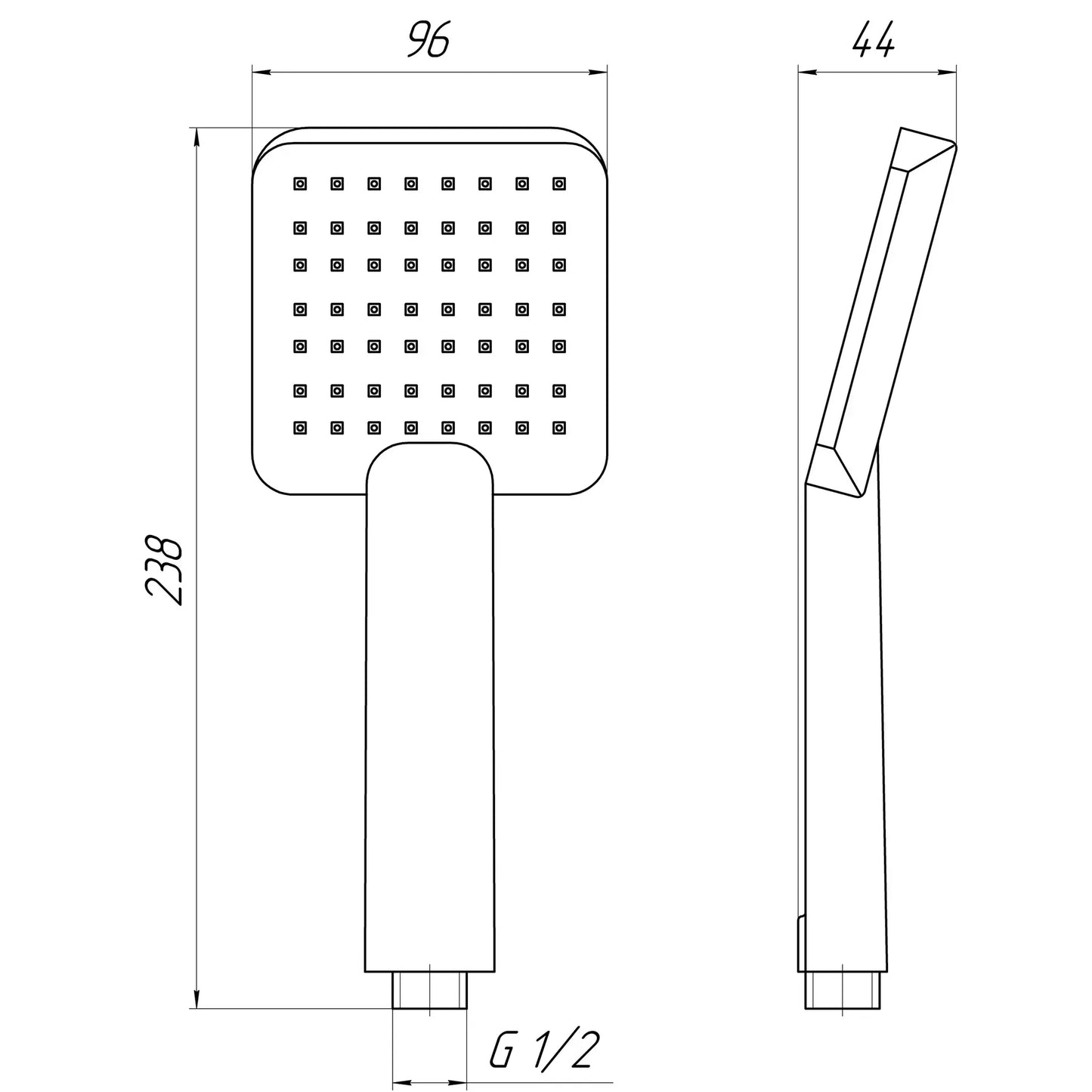 Topaz NF-2204-00 Prysznic ręczny