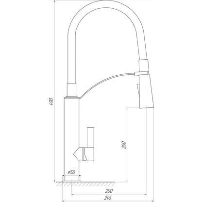 SARDINIA TS 8817-H23-WS Mikser kuchenny
