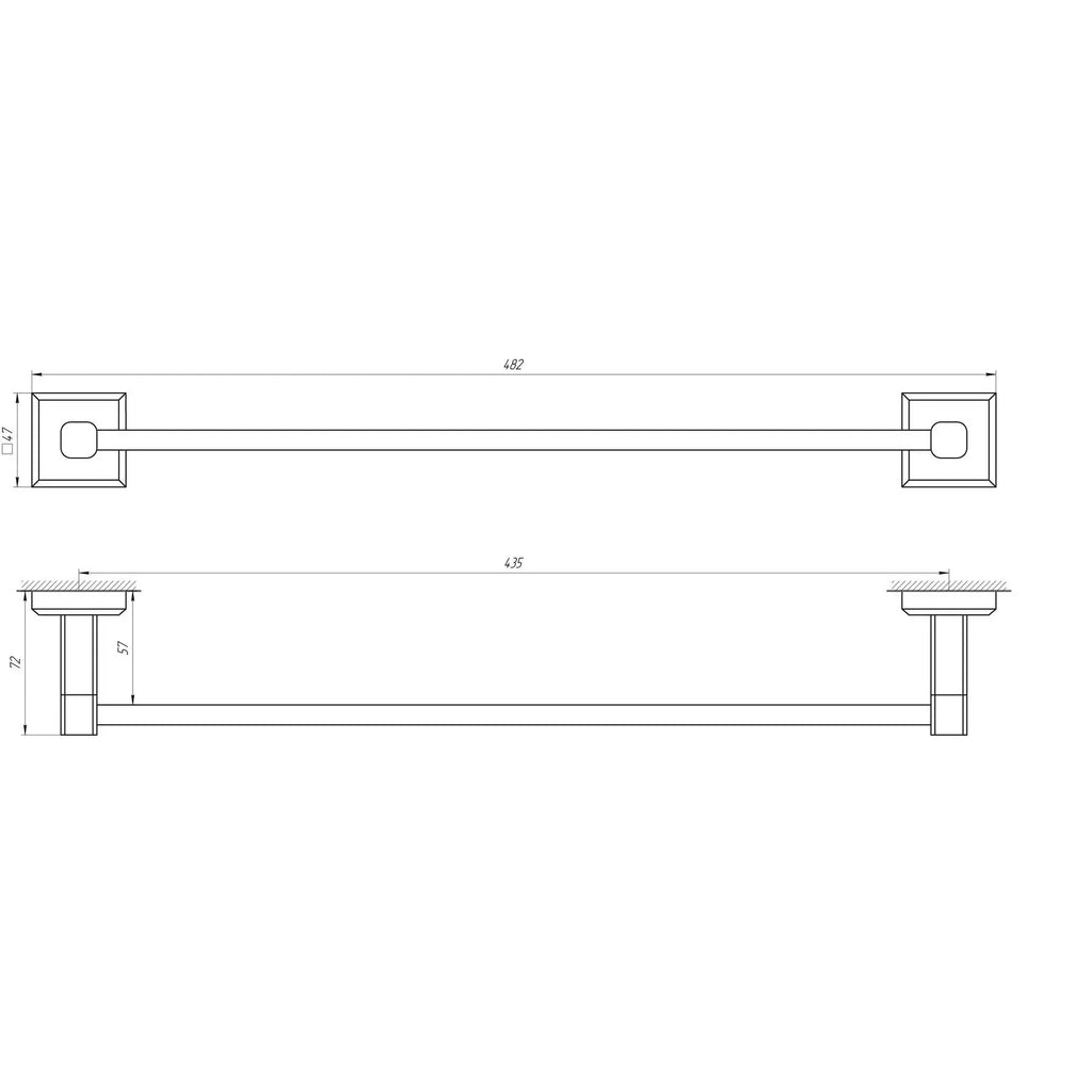 Тримач для рушників TKB 9912/45-60