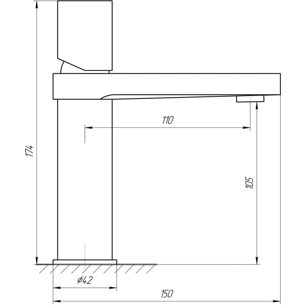 SARDINIA-TS 08201-H30 Bateria łazienkowa