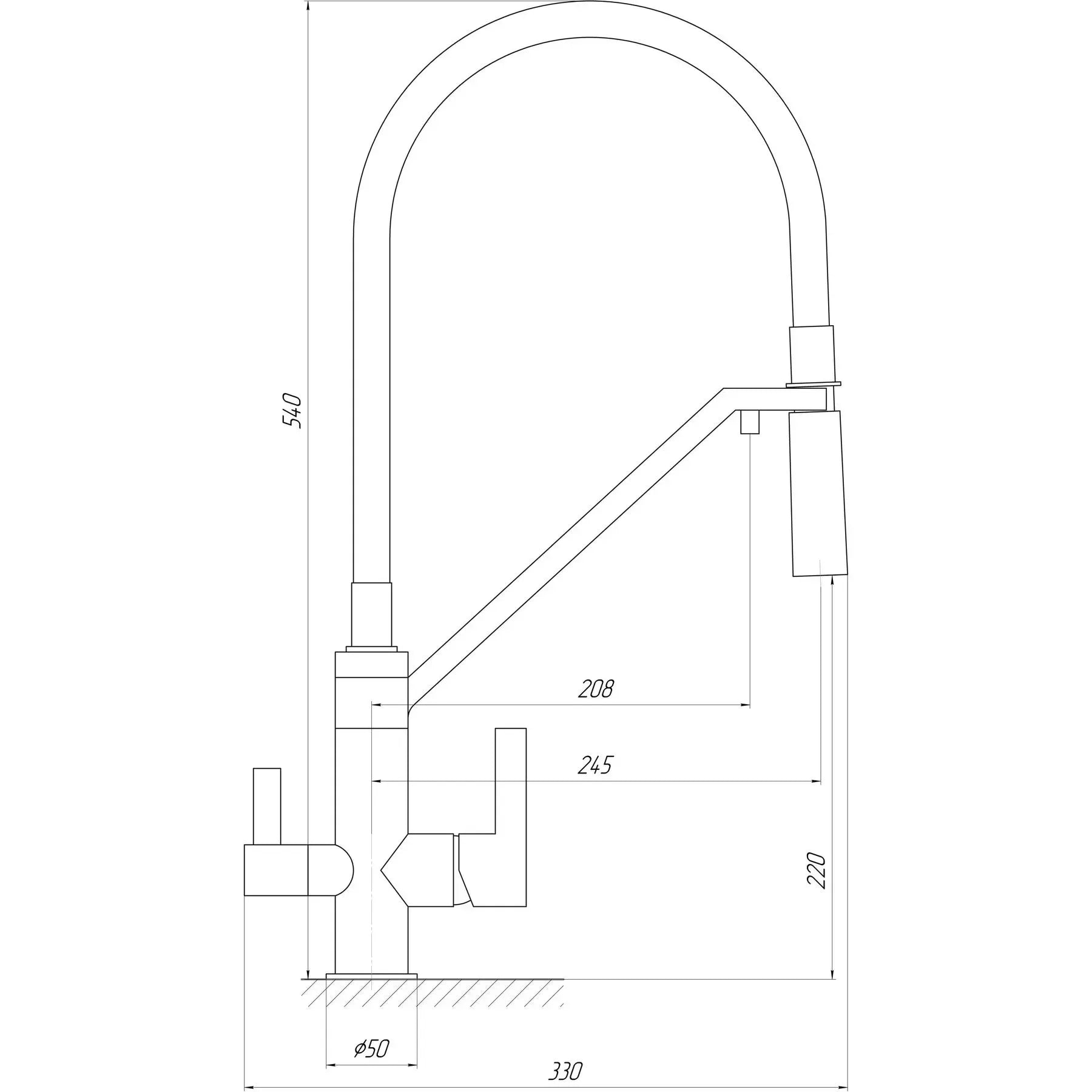 SARDINIA-8812-H24-PVD-S Bateria kuchenna