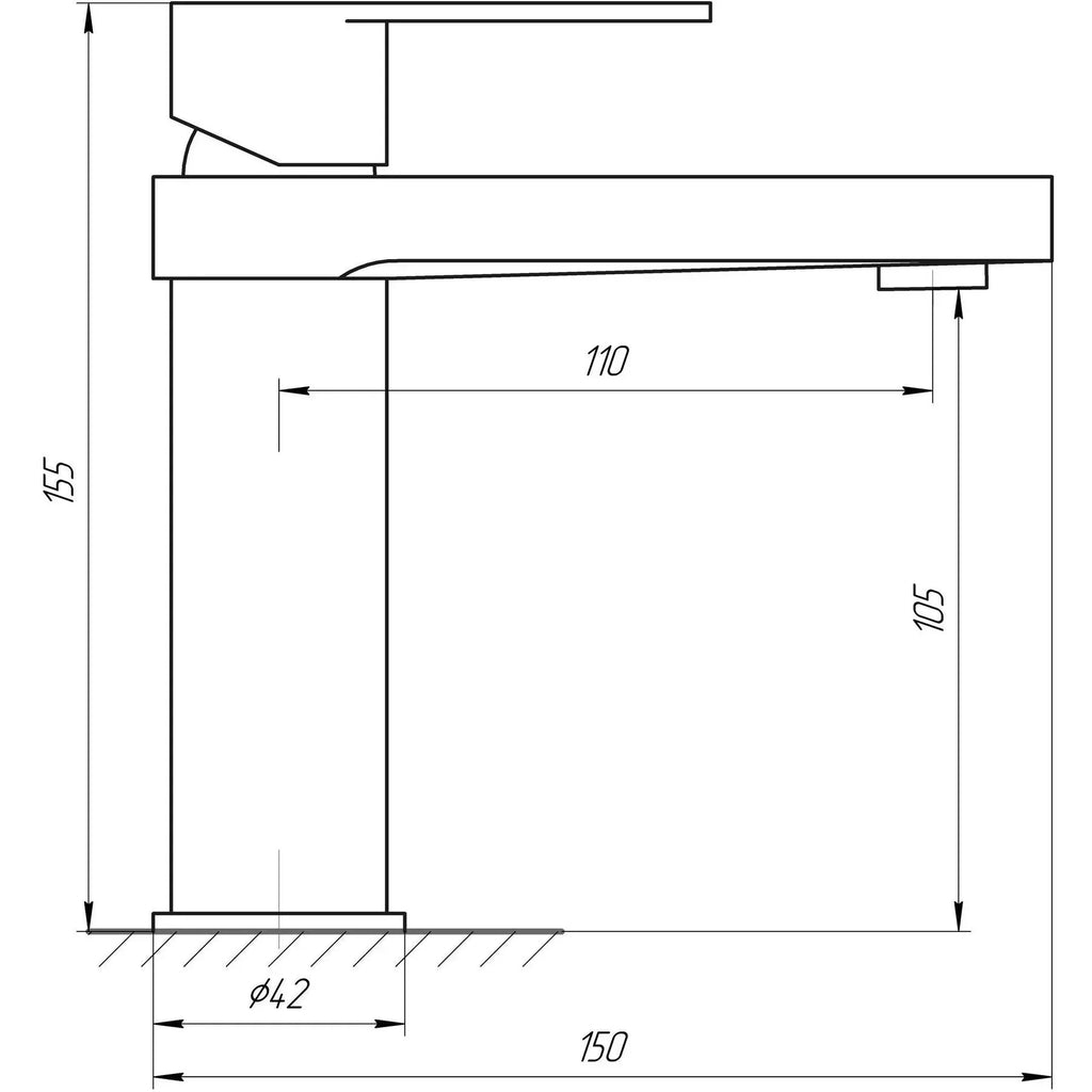 SARDINIA TS 08201-H18 Bateria umywalkowa