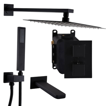 ODISS TO 08117-L03-BL – Wbudowana bateria prysznicowa, termostat Smart Box / 3-DROŻNY