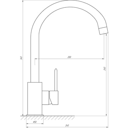 BARTS-TB 07403-H36 Bateria kuchenna