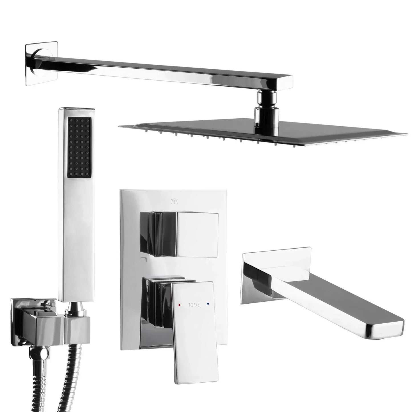 ODISS TO 08115-H13 Inteligentna, chromowana bateria prysznicowa do zabudowy