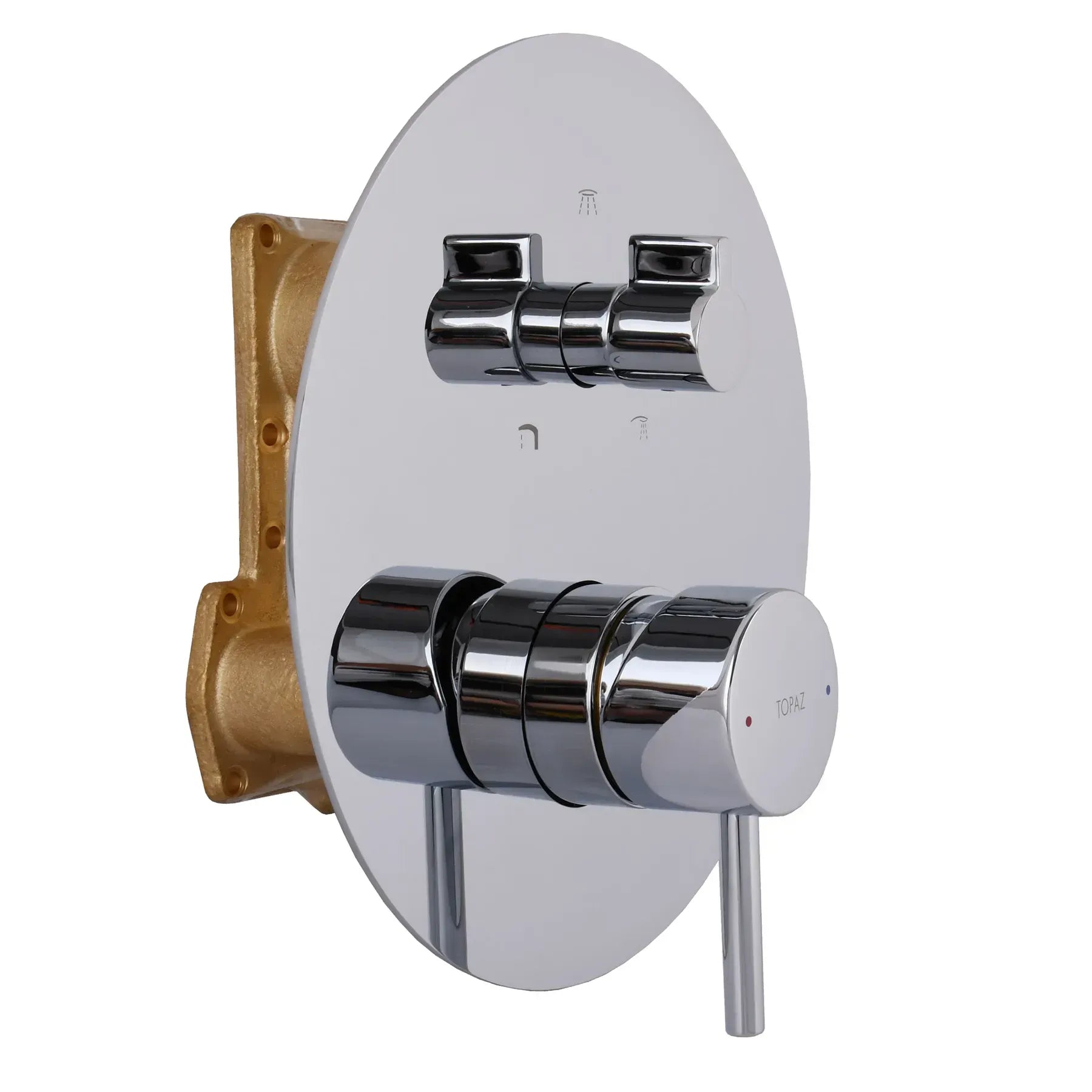 Вбудований змішувач для душу LOFT TLF 32115-H39-C