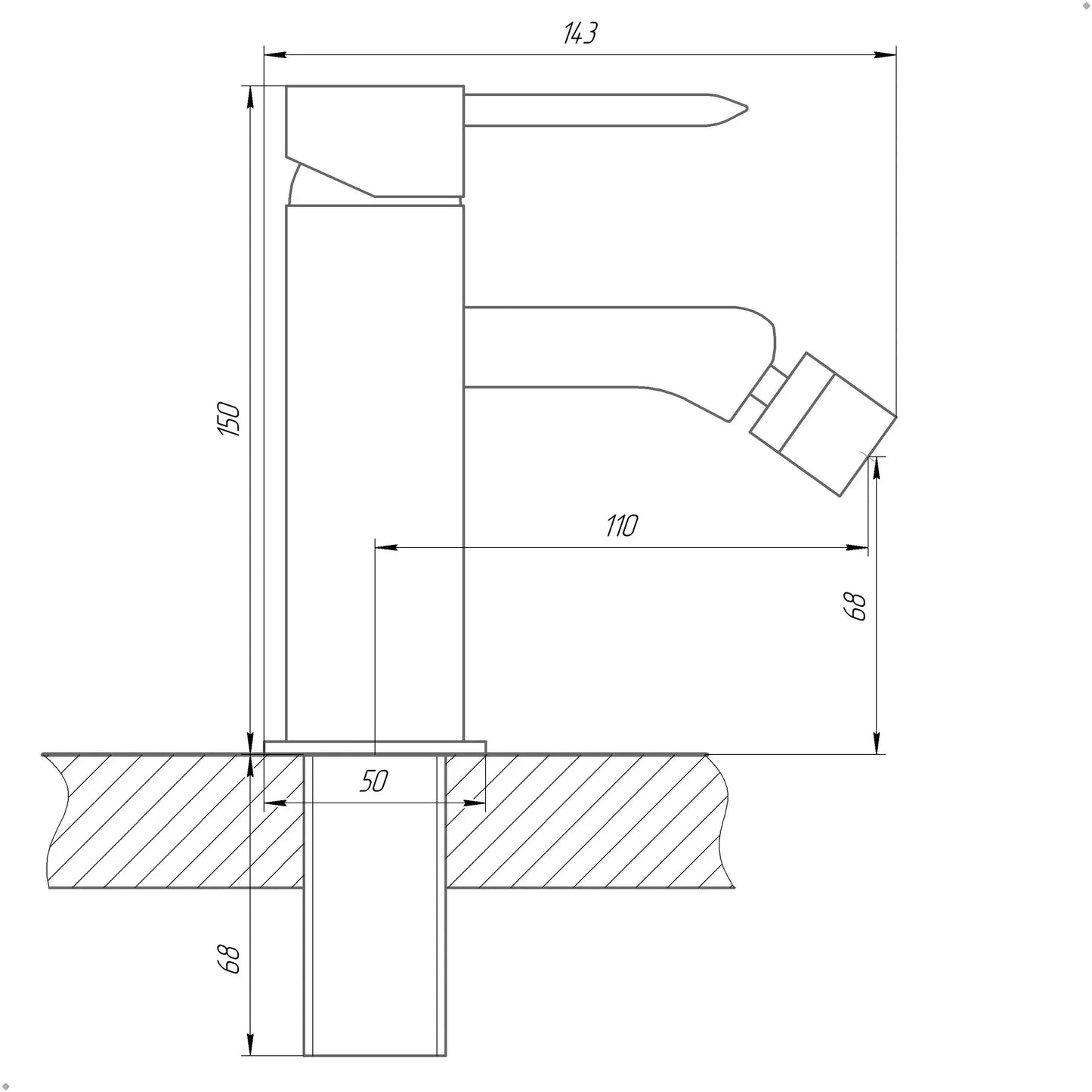 CORSICA TC 16601-H48 Bateria bidetowa
