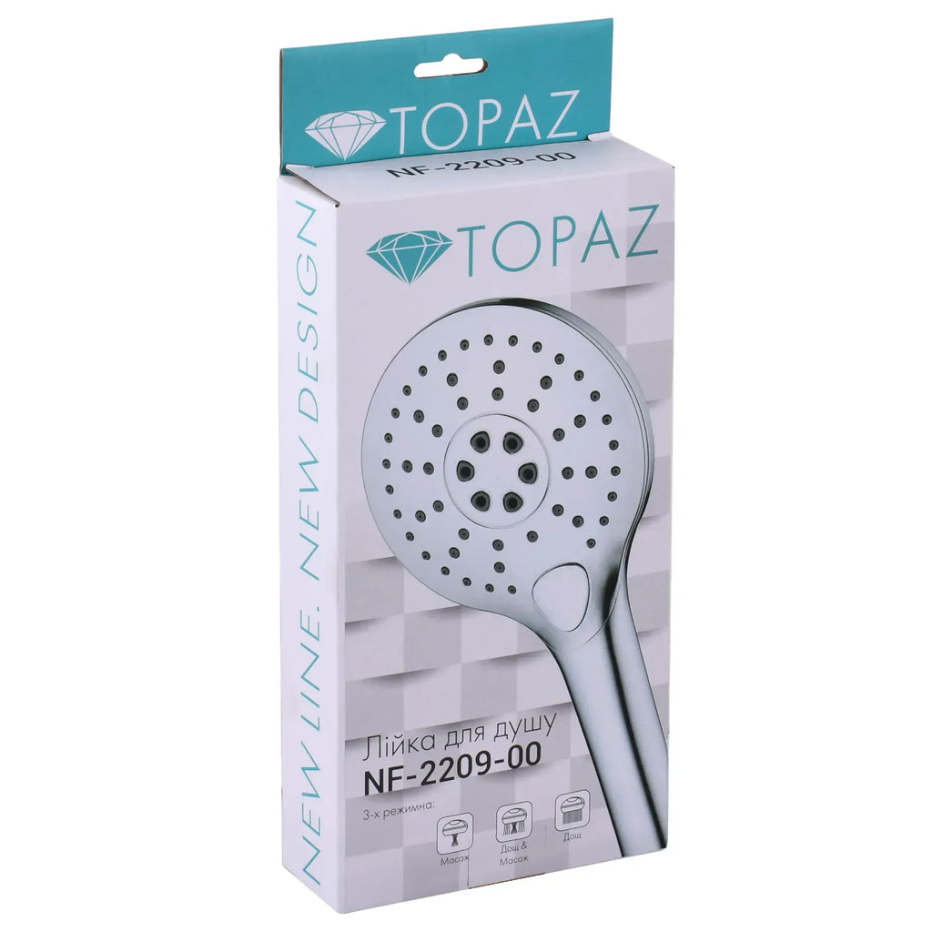 Topaz NF-2209-00-WHITE Shower Head
