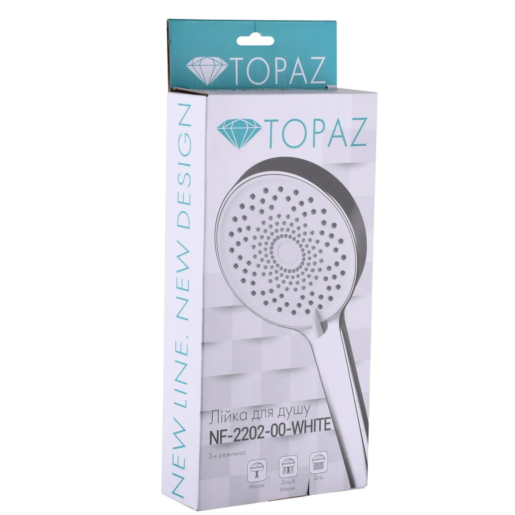 Topaz NF-2202-00-WHITE Hand Shower