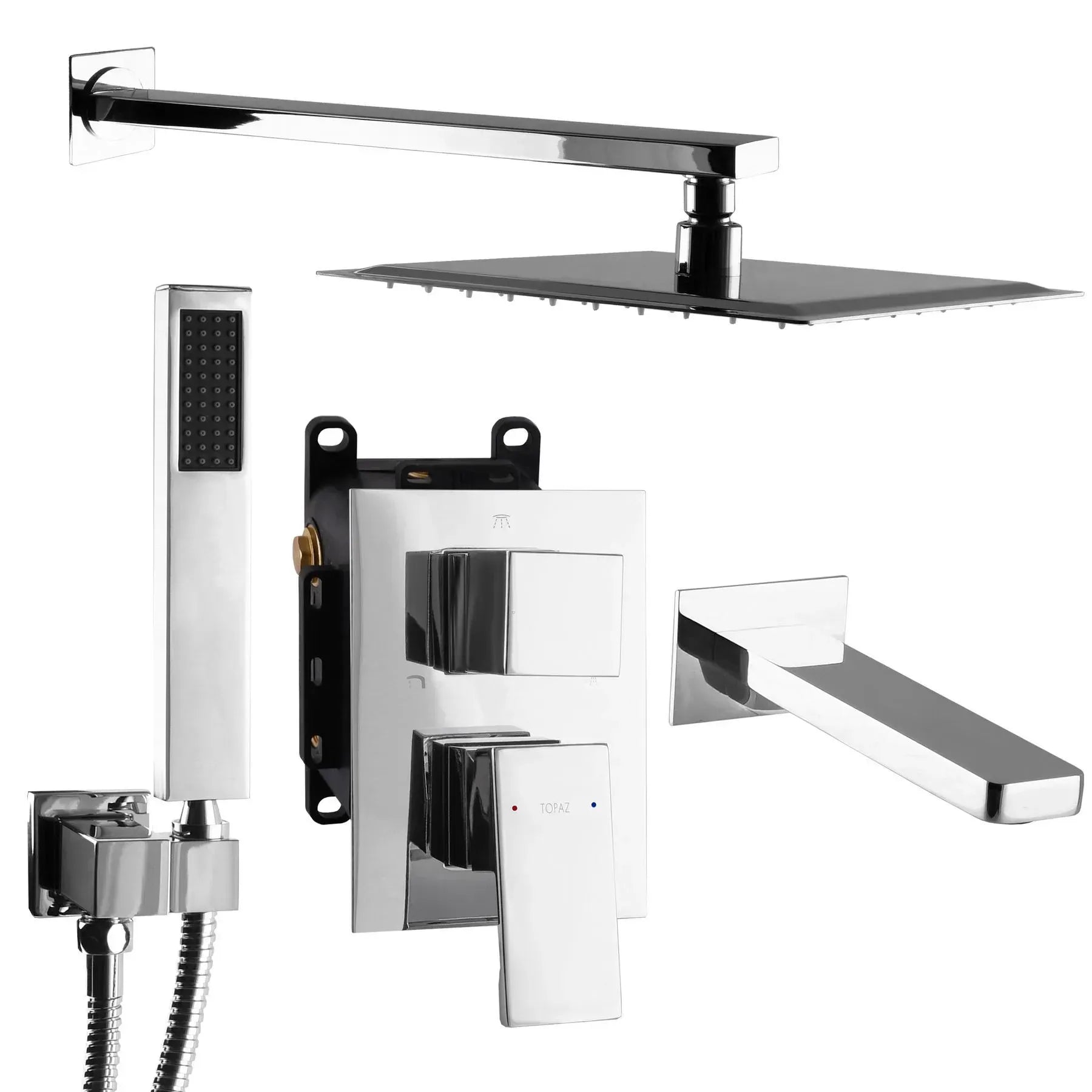 ODISS TO 08115-H13 Inteligentna, chromowana bateria prysznicowa do zabudowy