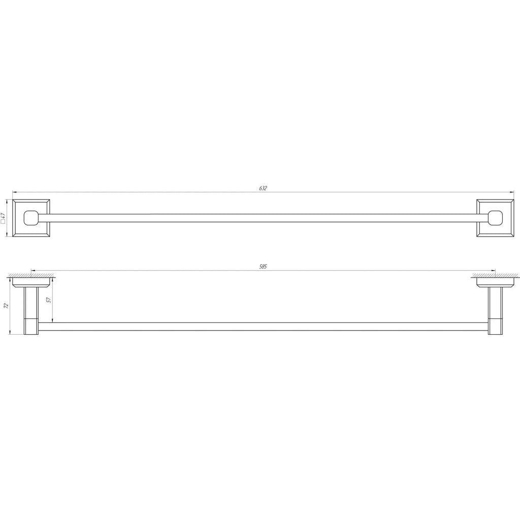 Тримач для рушників TKB 9912/45-60