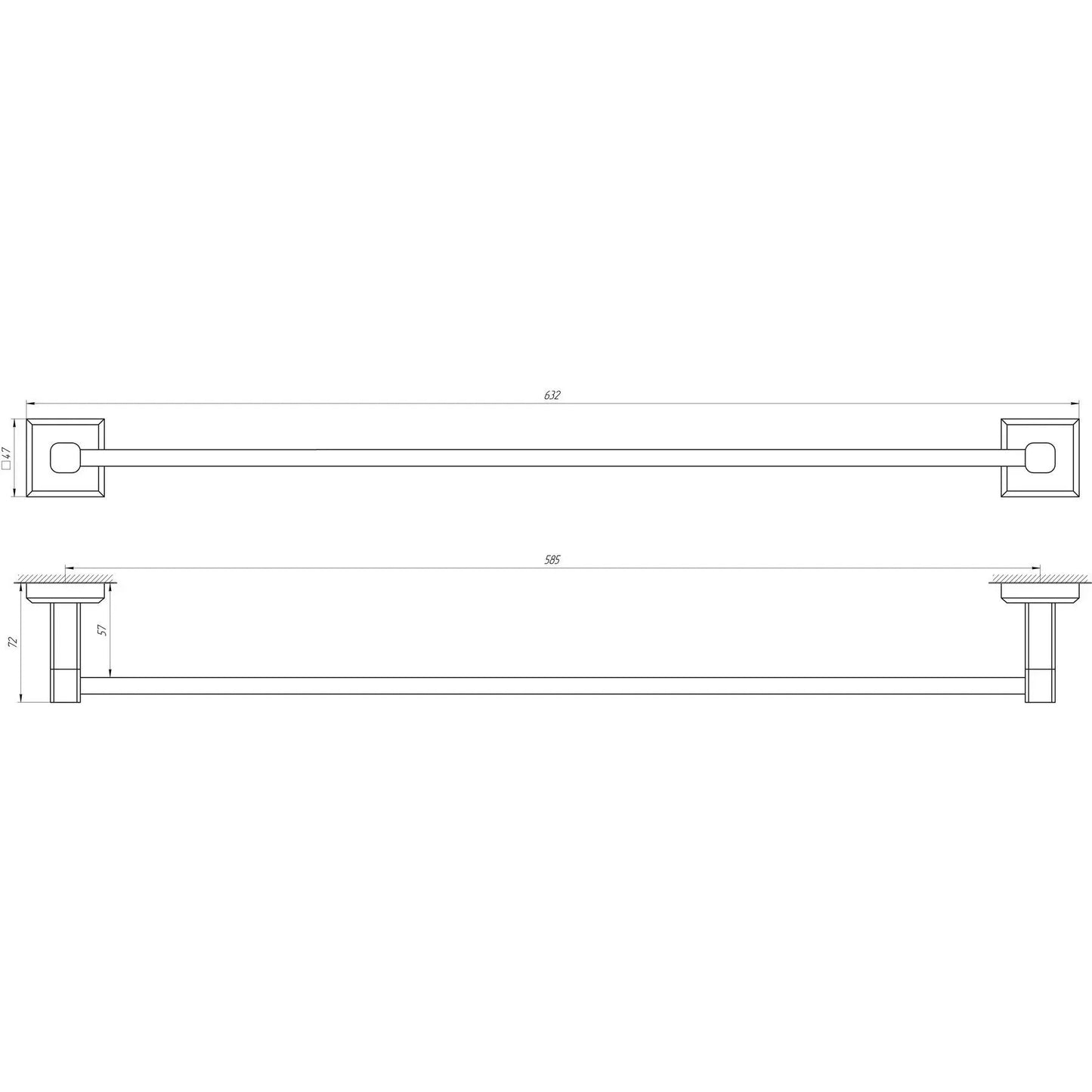 Uchwyt na ręczniki TKB 9911/60