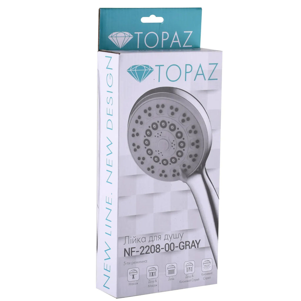 Topaz NF-2208-00-GRAY Hand Shower