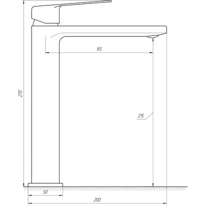 Bateria umywalkowa ODISS TO 18203-H52