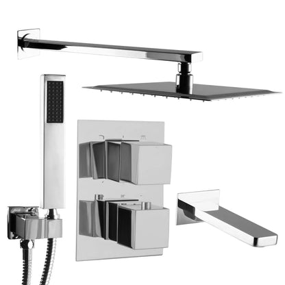 ODISS TO 08117-L03 – Wbudowana bateria prysznicowa, termostat Smart Box, chrom
