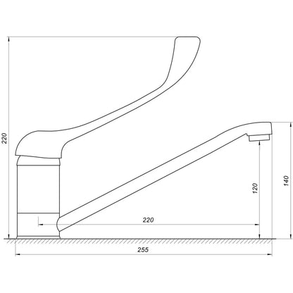 KLINIKA TCL-15033 Mikser kuchenny typu łokciowego