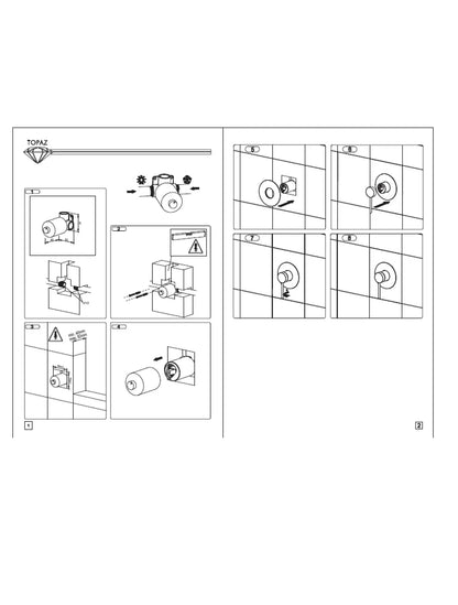 LOFT TLF 32705-H75-C Bateria prysznicowa do zabudowy