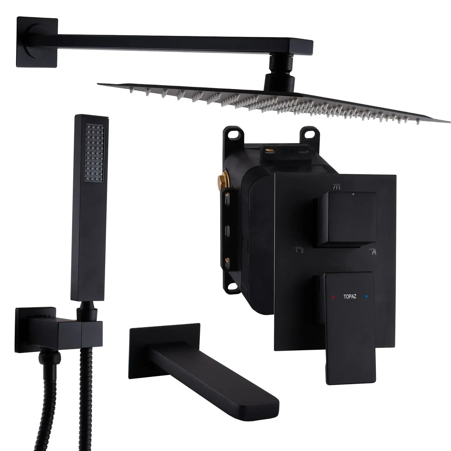 ODISS TO 08115-H13-BL Inteligentna, podtynkowa bateria prysznicowa