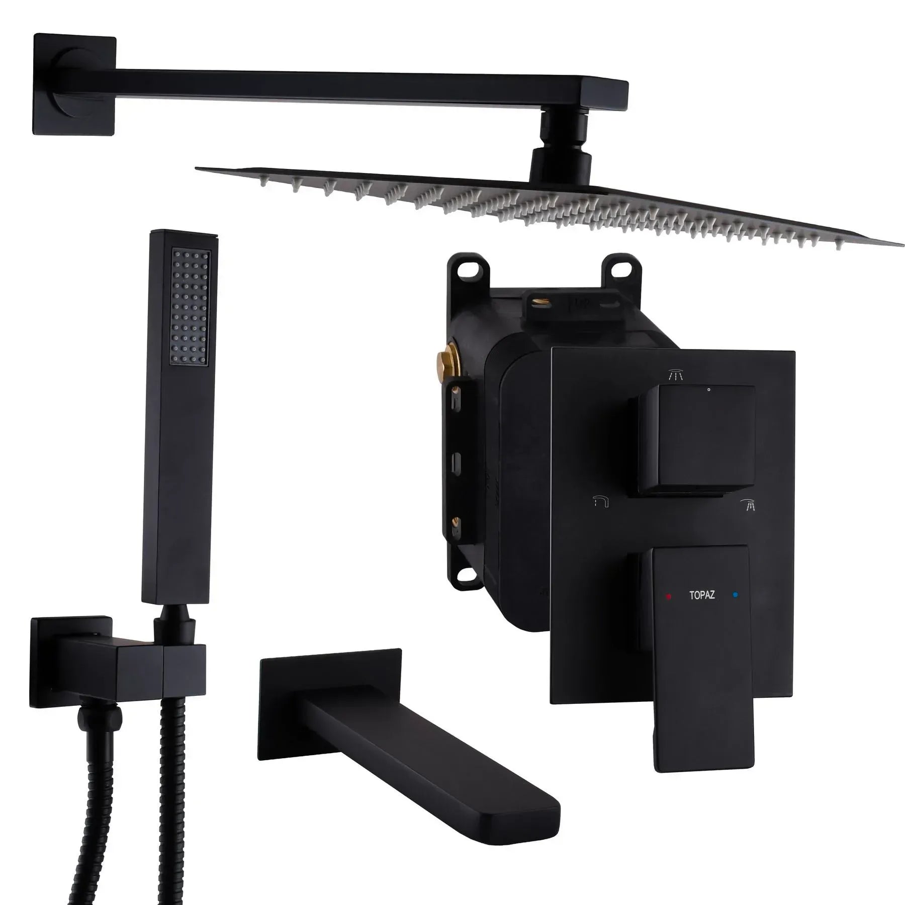 ODISS TO 08115-H13-BL Inteligentna, podtynkowa bateria prysznicowa