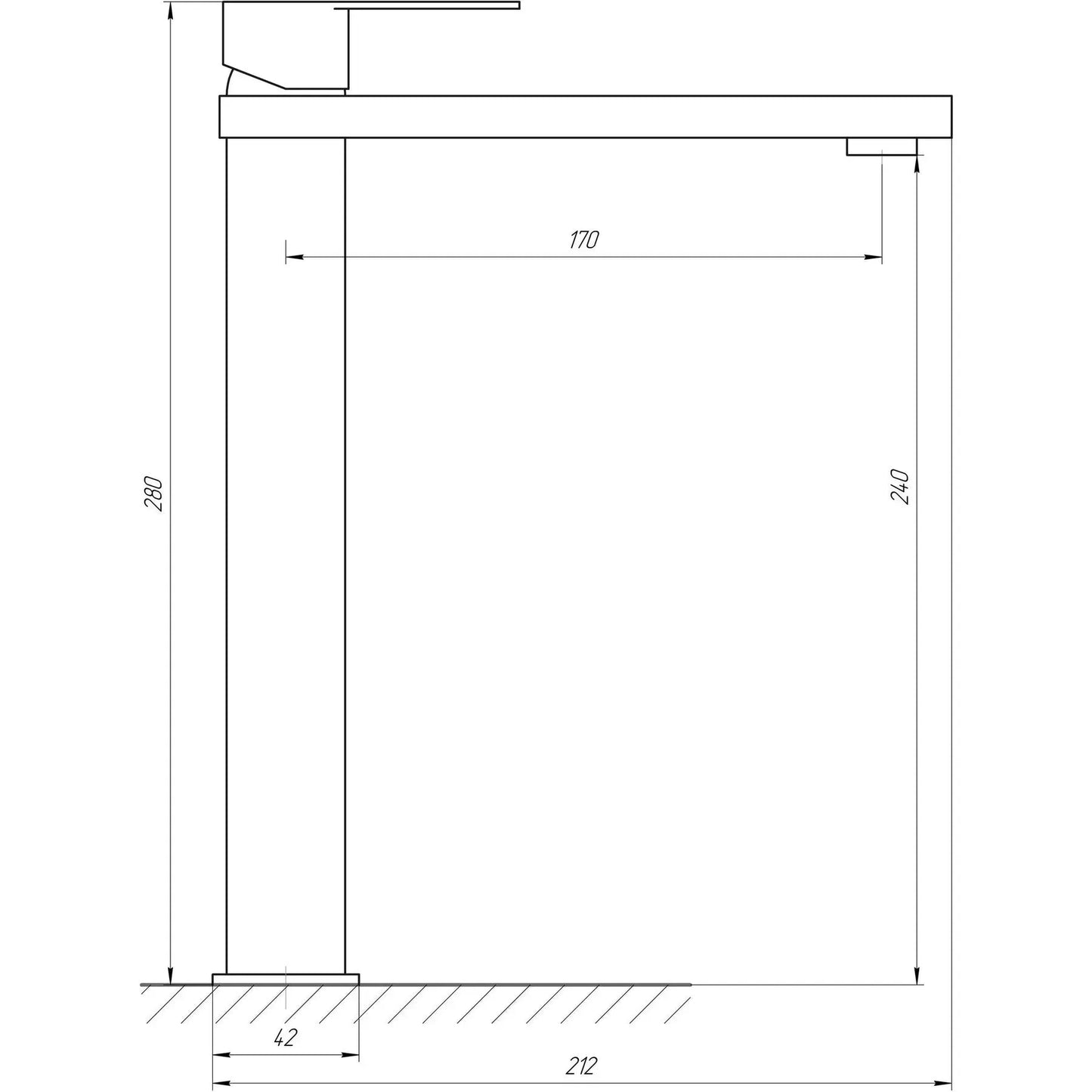 SARDINIA TS 08203-H18 Bateria umywalkowa