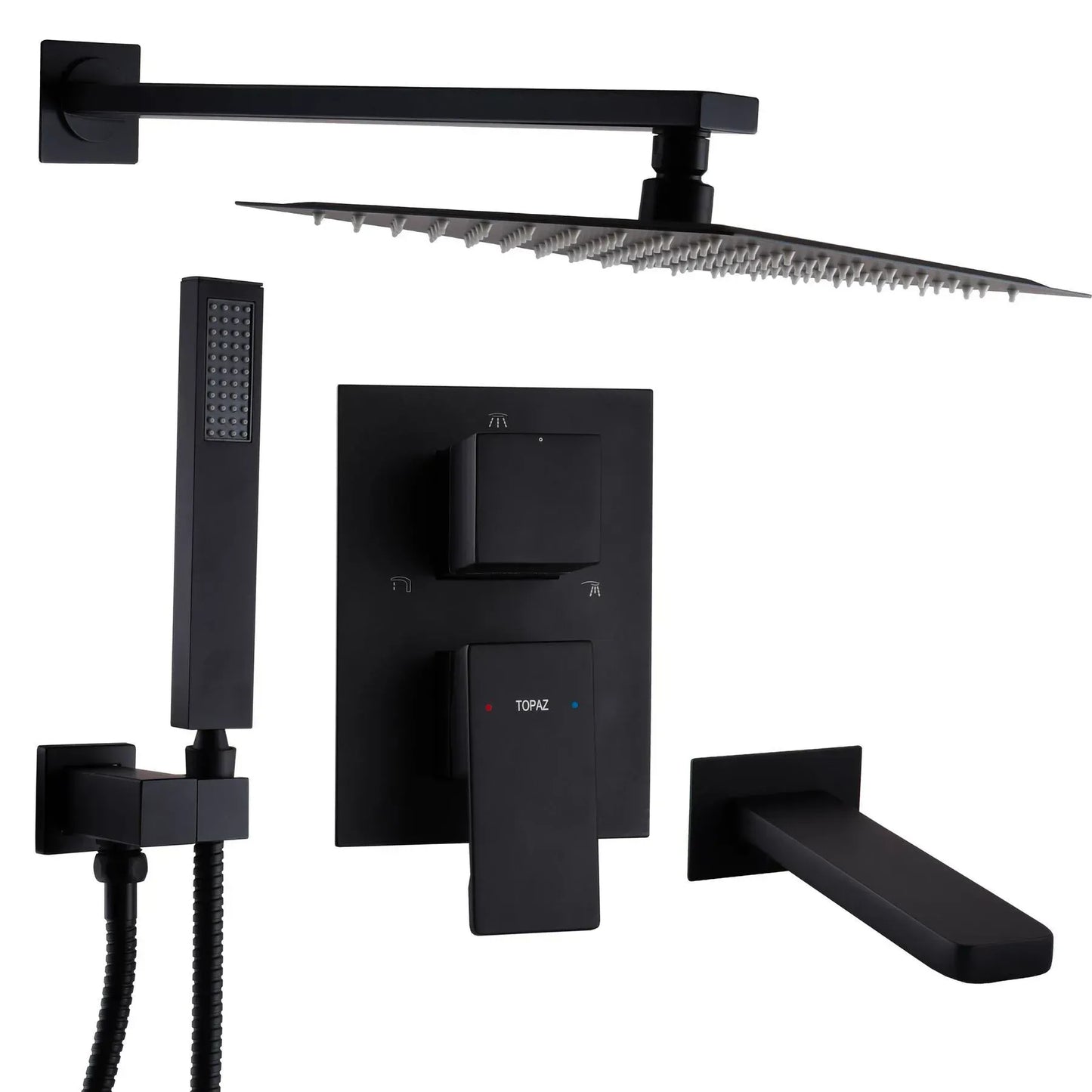 ODISS TO 08115-H13-BL Inteligentna, podtynkowa bateria prysznicowa