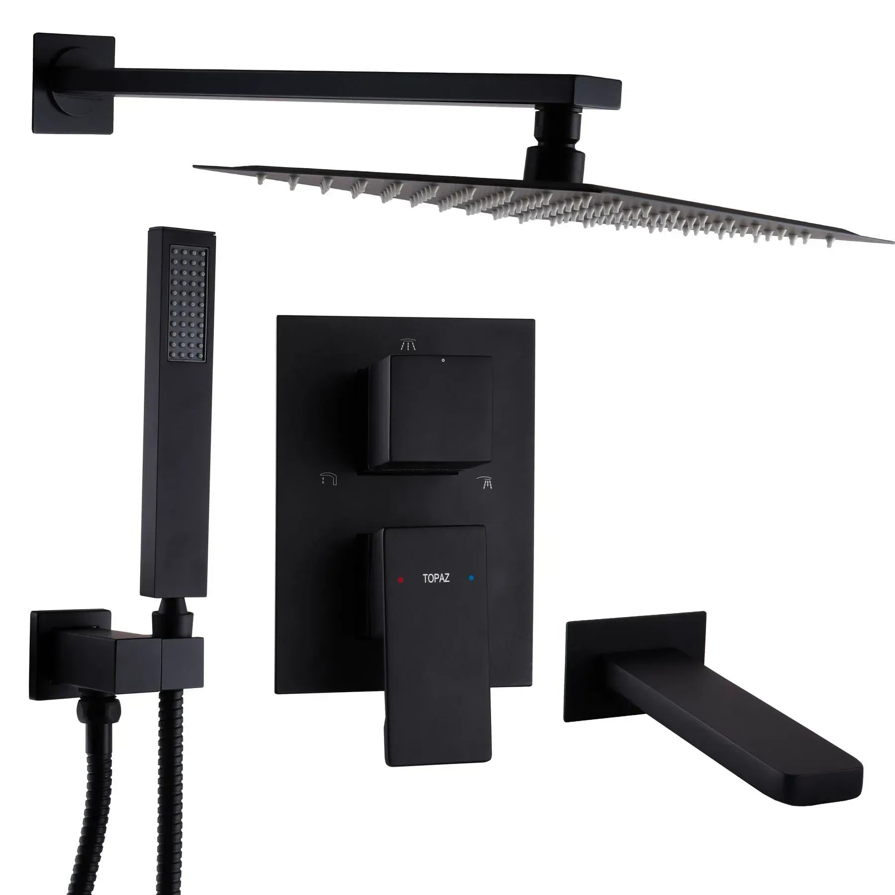 ODISS TO 08115-H13-BL Inteligentna, podtynkowa bateria prysznicowa