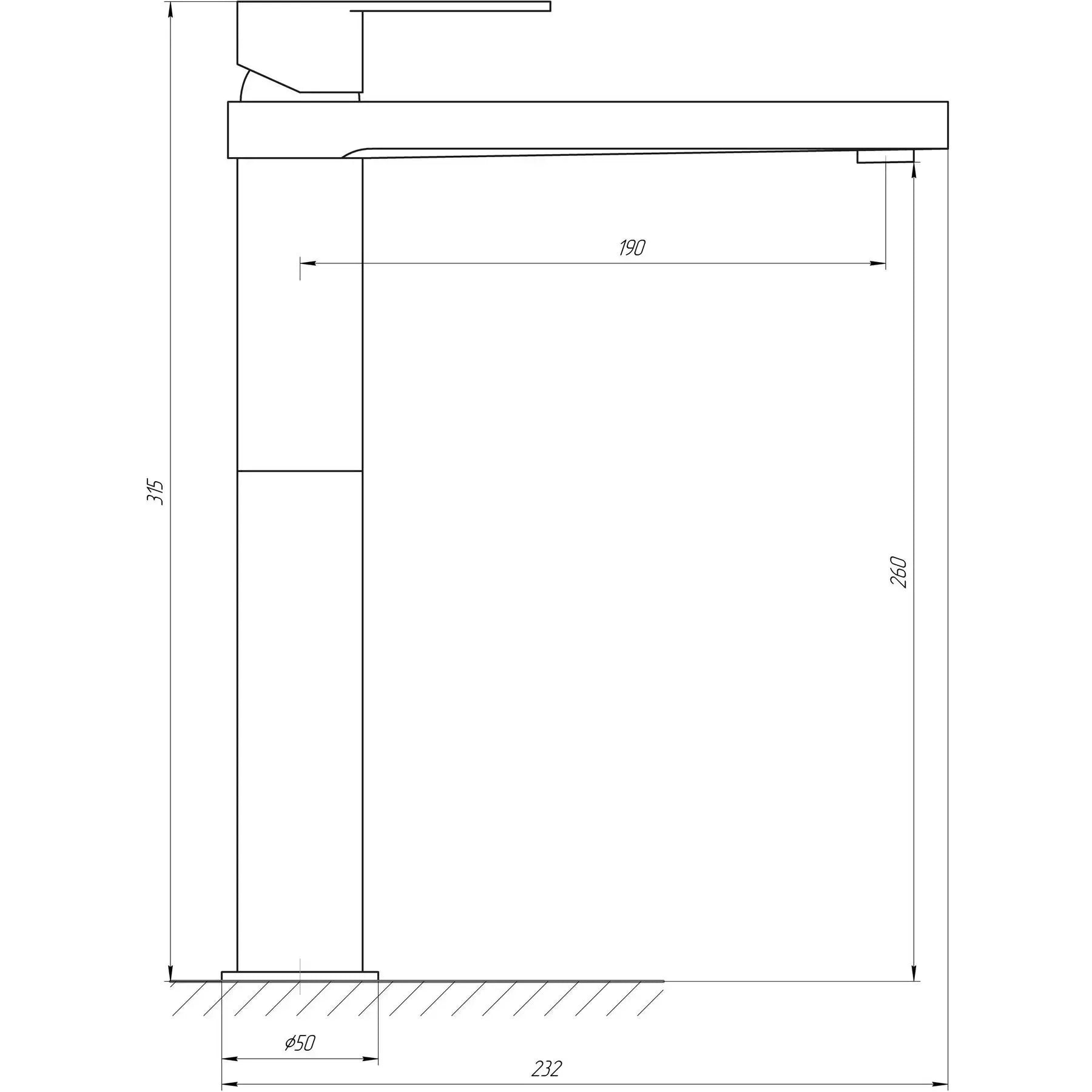 SARDINIA TS 08223-H20 Bateria umywalkowa